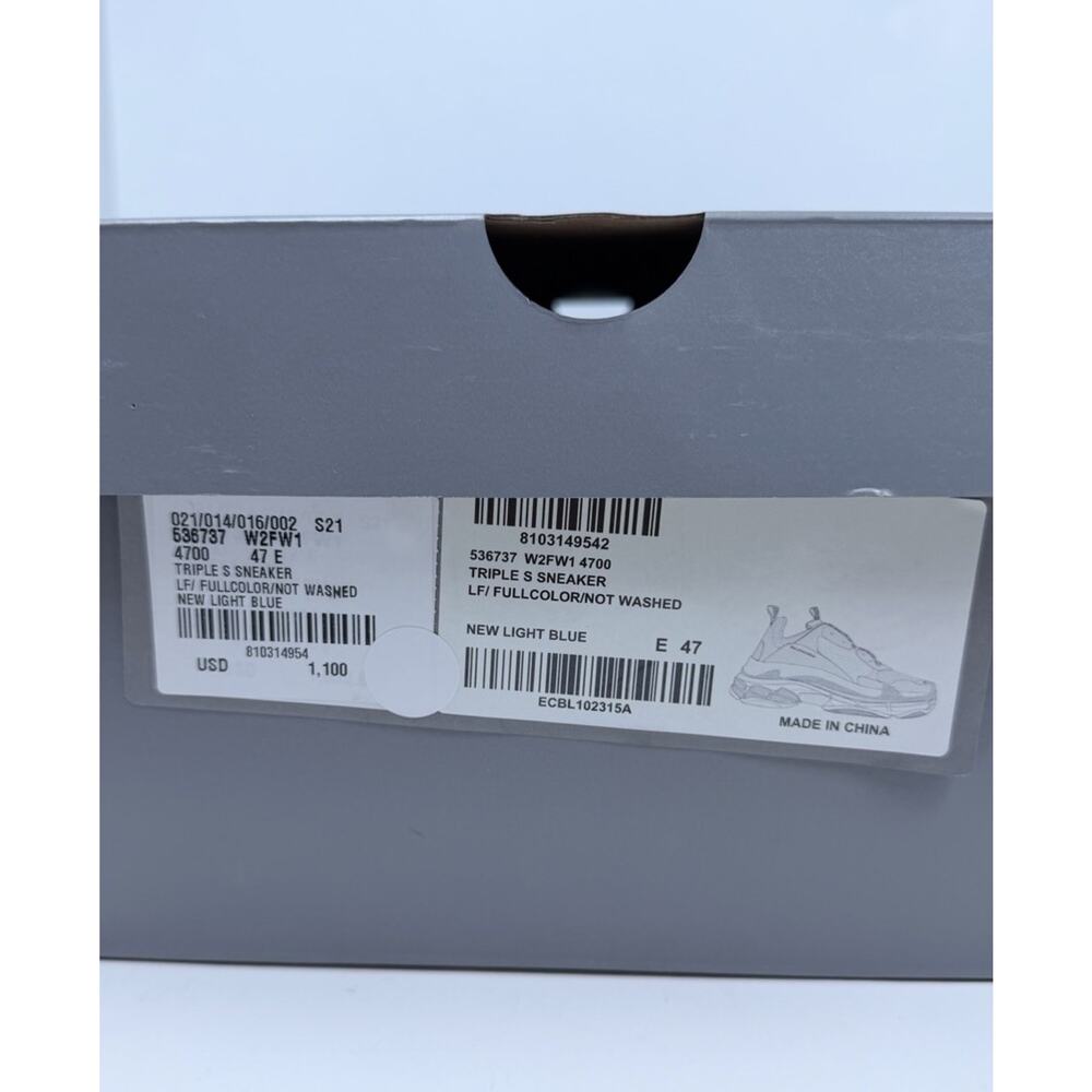 Balenciaga Triple S Sneakers in Grey - Picture 9 of 10